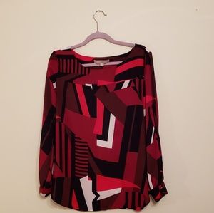Loft Long Sleeve Top L
